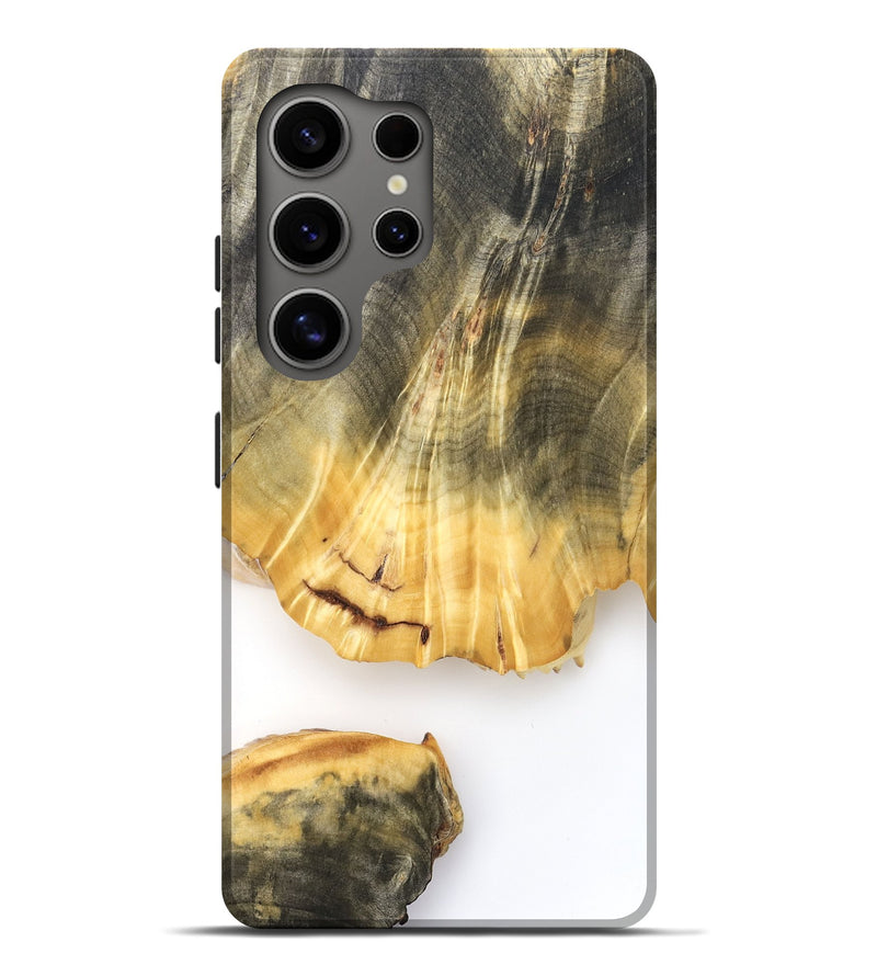 Galaxy S25 Ultra Wood Live Edge Phone Case - Shad (Clear, 825613)