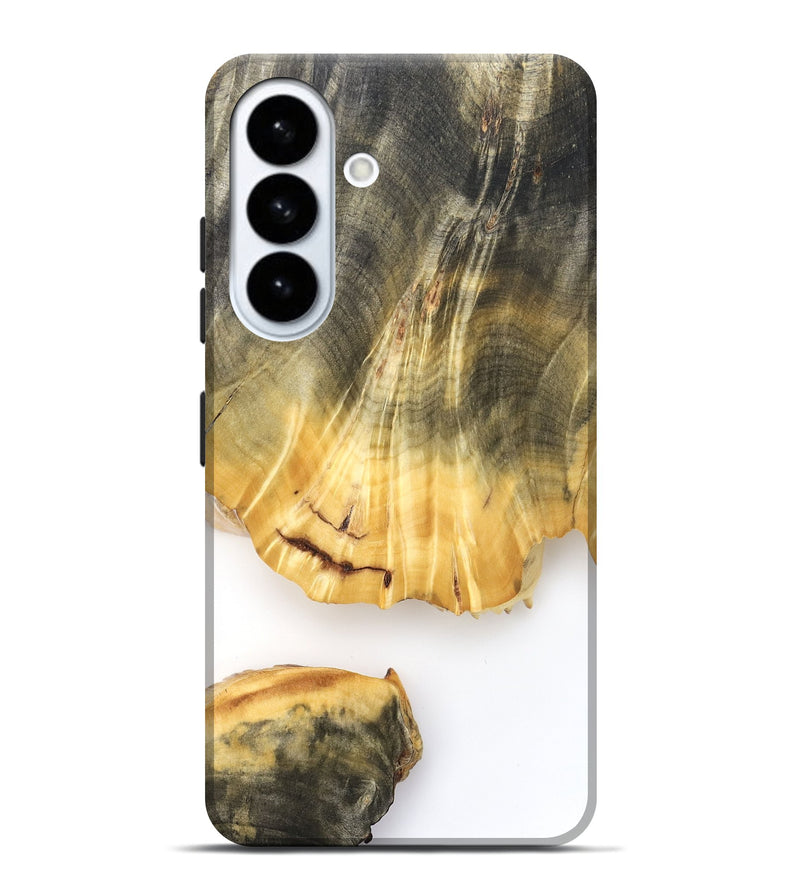 Galaxy S26 Plus Wood Live Edge Phone Case - Shad (Clear, 825613)