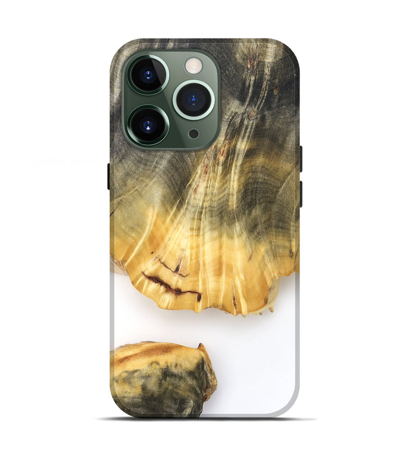 iPhone 13 Pro Wood Live Edge Phone Case - Shad (Clear, 825613)
