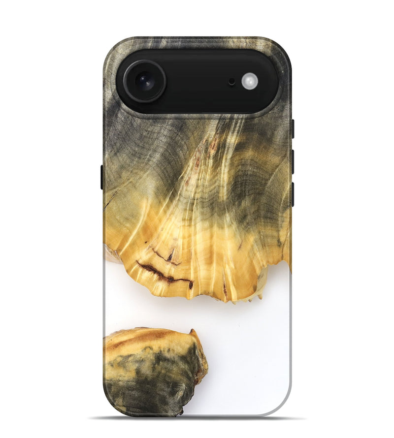 iPhone 17 Air Wood Live Edge Phone Case - Shad (Clear, 825613)