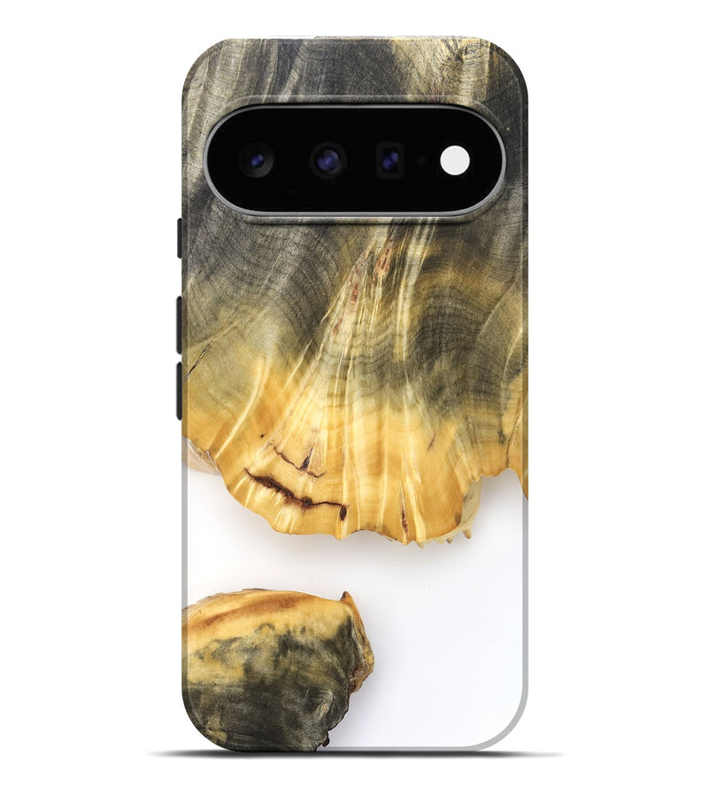 Pixel 11 Pro XL Wood Live Edge Phone Case - Shad (Clear, 825613)