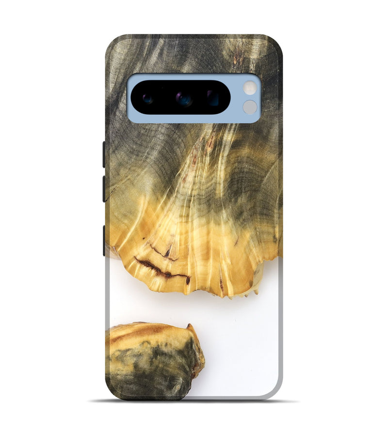 Pixel 8 Pro Wood Live Edge Phone Case - Shad (Clear, 825613)