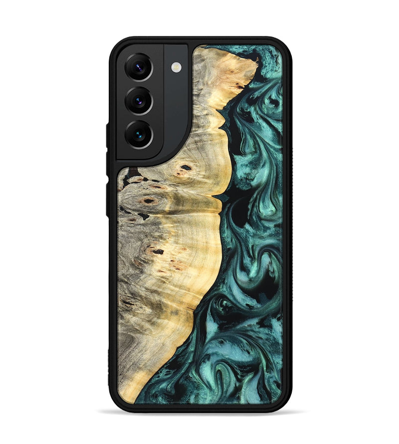 Galaxy S22 Plus Wood Phone Case - Bradley (Green, 825669)
