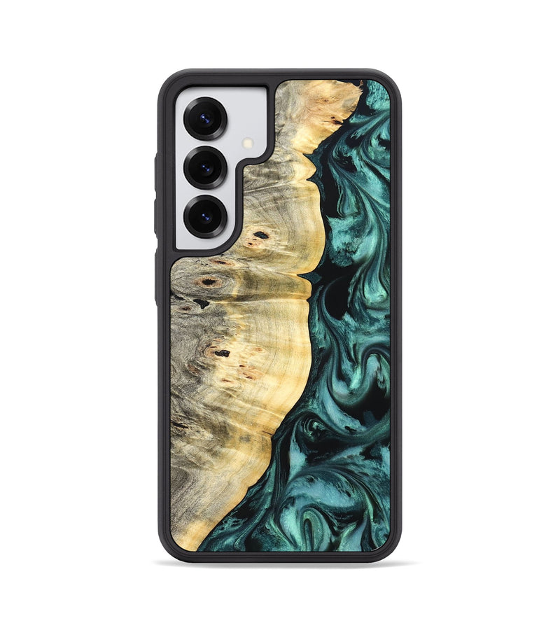 Galaxy S25 Wood Phone Case - Bradley (Green, 825669)
