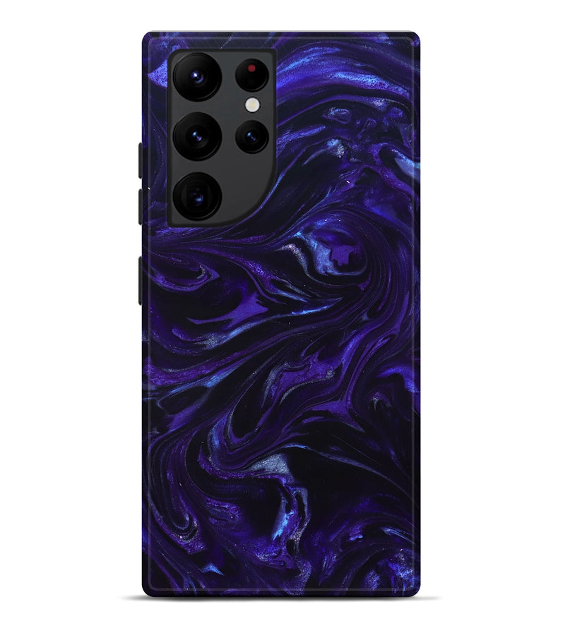 Galaxy S22 Ultra ResinArt Live Edge Phone Case - Kaye (Purple, 825692)