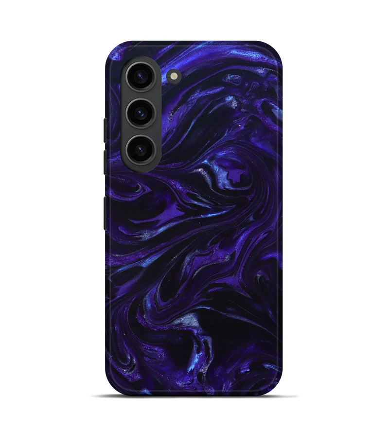 Galaxy S23 ResinArt Live Edge Phone Case - Kaye (Purple, 825692)