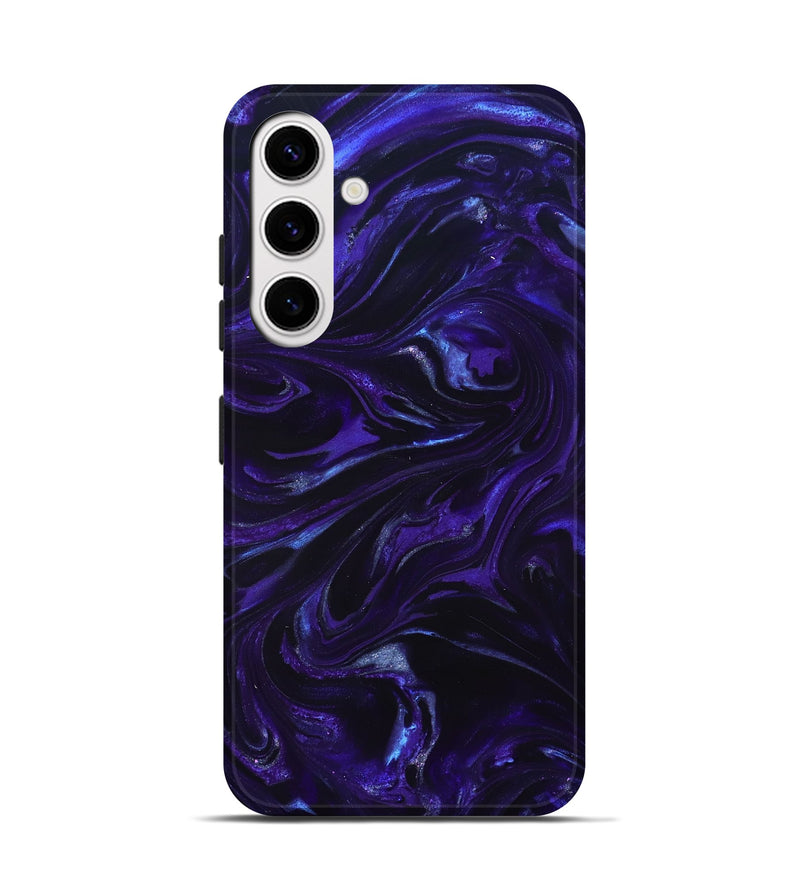 Galaxy S25 ResinArt Live Edge Phone Case - Kaye (Purple, 825692)