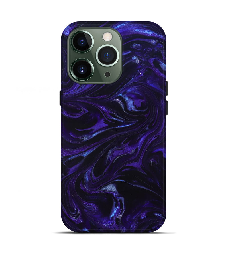 iPhone 13 Pro ResinArt Live Edge Phone Case - Kaye (Purple, 825692)