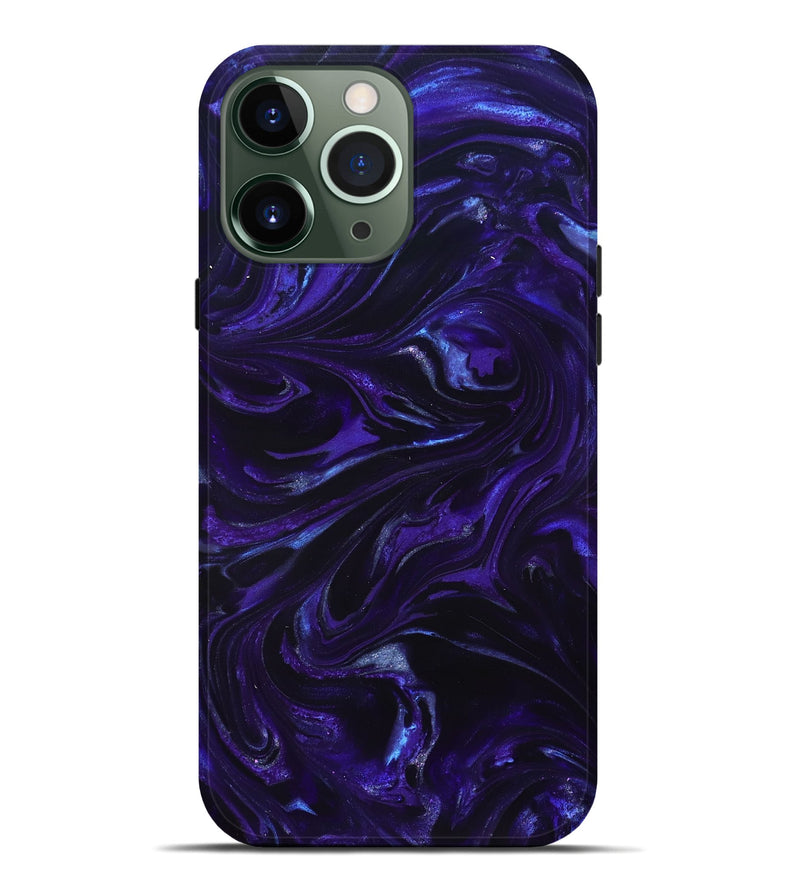 iPhone 13 Pro Max ResinArt Live Edge Phone Case - Kaye (Purple, 825692)