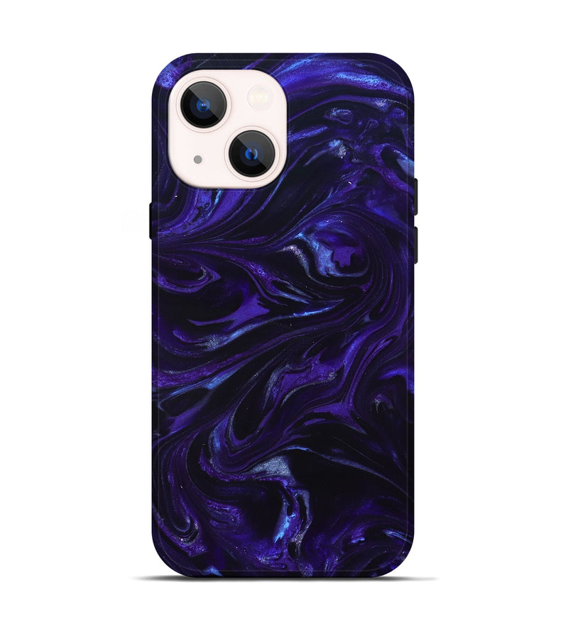 iPhone 14 ResinArt Live Edge Phone Case - Kaye (Purple, 825692)
