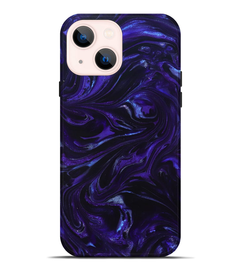 iPhone 14 Plus ResinArt Live Edge Phone Case - Kaye (Purple, 825692)