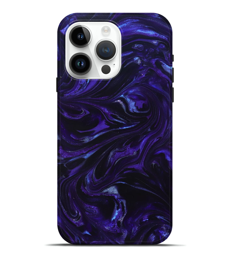 iPhone 15 Pro Max ResinArt Live Edge Phone Case - Kaye (Purple, 825692)