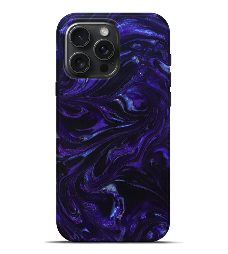 iPhone 16 Pro Max ResinArt Live Edge Phone Case - Kaye (Purple, 825692)