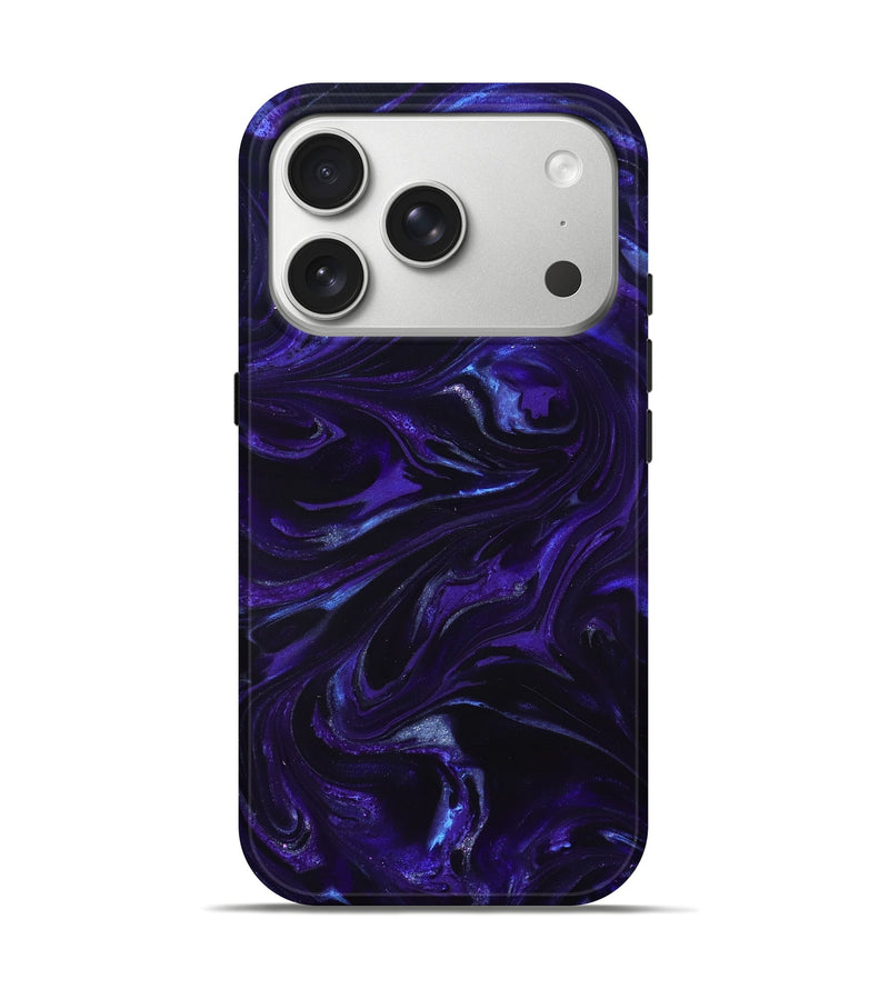 iPhone 17 Pro ResinArt Live Edge Phone Case - Kaye (Purple, 825692)