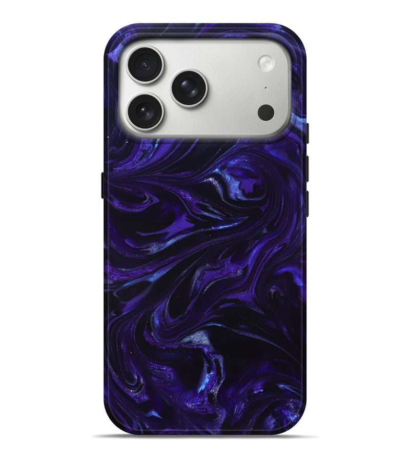 iPhone 17 Pro Max ResinArt Live Edge Phone Case - Kaye (Purple, 825692)