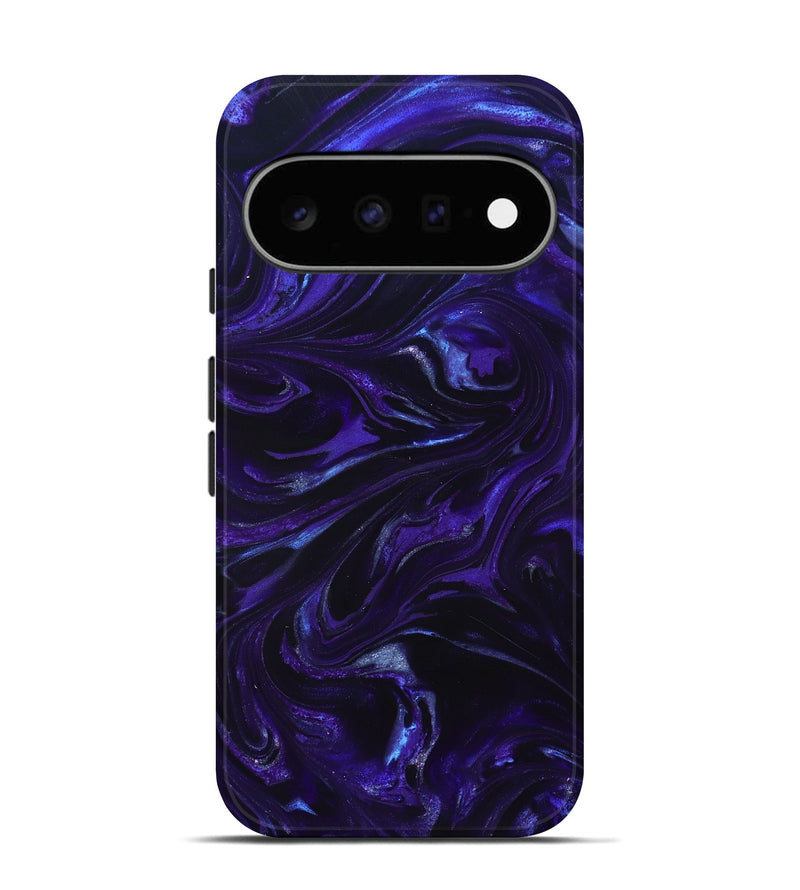 Pixel 11 ResinArt Live Edge Phone Case - Kaye (Purple, 825692)
