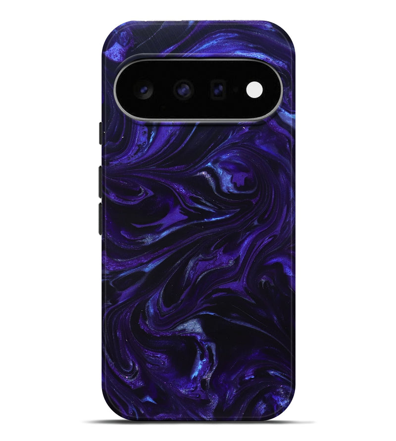 Pixel 11 Pro XL ResinArt Live Edge Phone Case - Kaye (Purple, 825692)