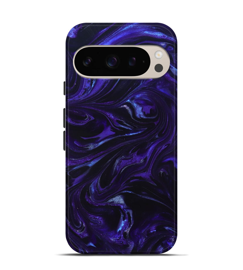 Pixel 9 ResinArt Live Edge Phone Case - Kaye (Purple, 825692)