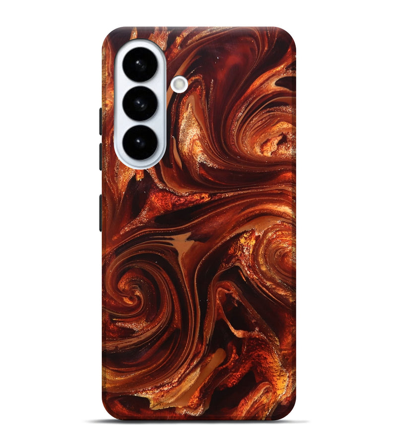 Galaxy S26 Plus ResinArt Live Edge Phone Case - Asia (Red, 825695)
