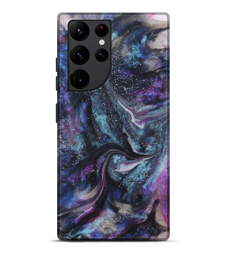 Galaxy S22 Ultra ResinArt Live Edge Phone Case - Zaylee (Cosmos, 825698)
