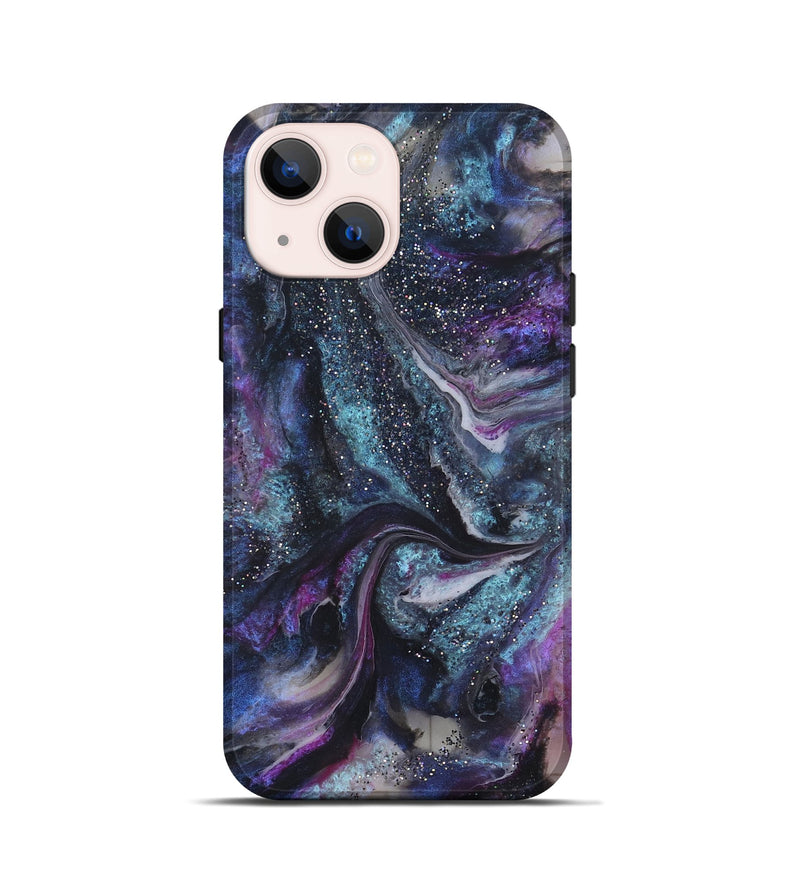 iPhone 13 mini ResinArt Live Edge Phone Case - Zaylee (Cosmos, 825698)