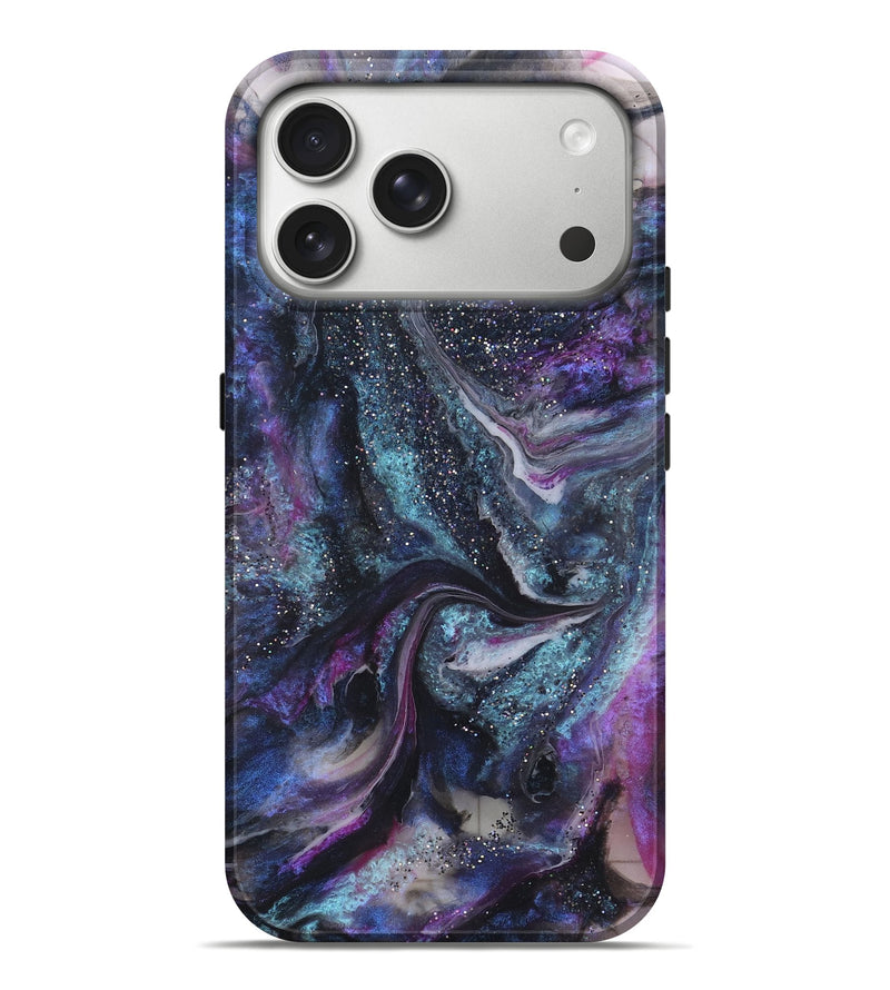 iPhone 17 Pro Max ResinArt Live Edge Phone Case - Zaylee (Cosmos, 825698)