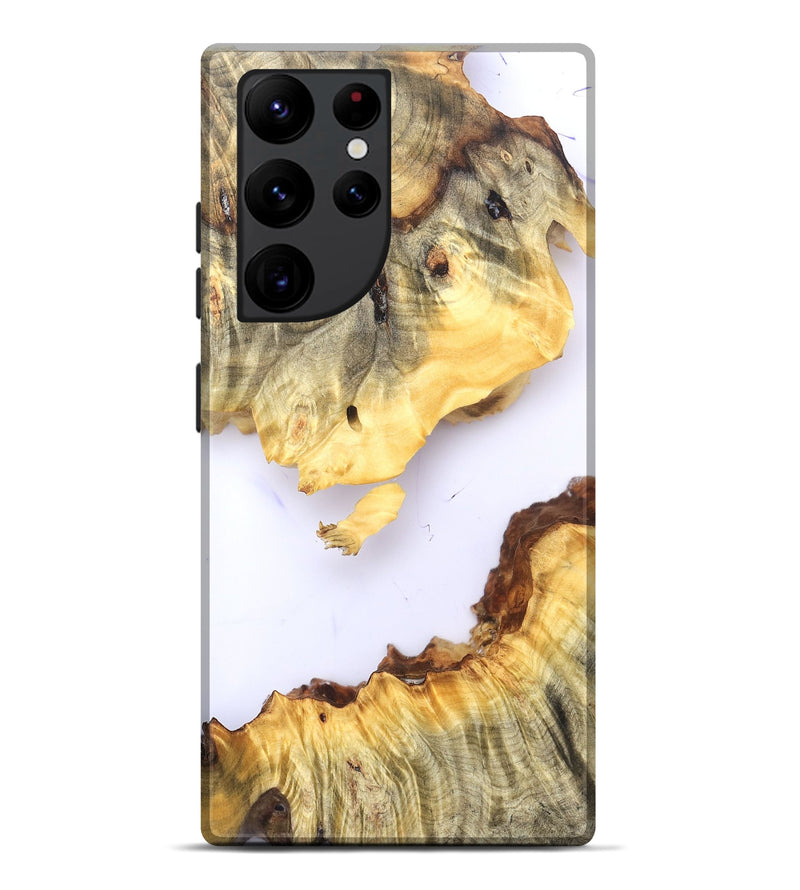 Galaxy S22 Ultra Wood Live Edge Phone Case - Alexys (Clear, 825703)