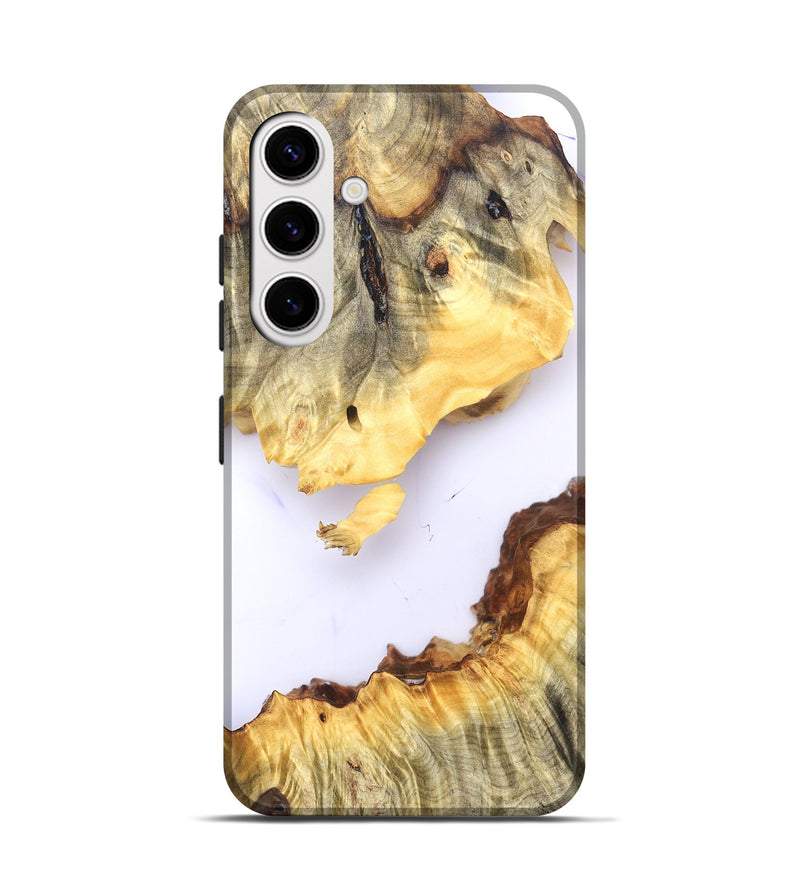 Galaxy S25 Wood Live Edge Phone Case - Alexys (Clear, 825703)