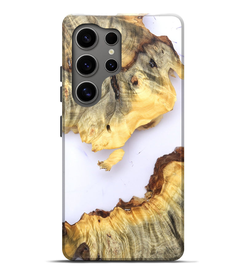 Galaxy S25 Ultra Wood Live Edge Phone Case - Alexys (Clear, 825703)