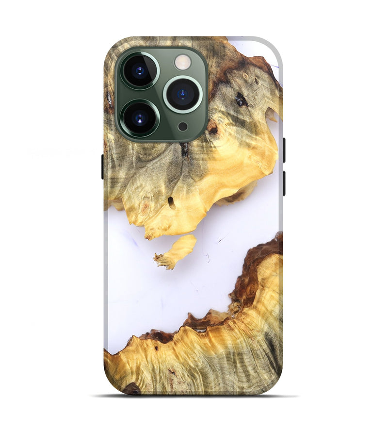 iPhone 13 Pro Wood Live Edge Phone Case - Alexys (Clear, 825703)