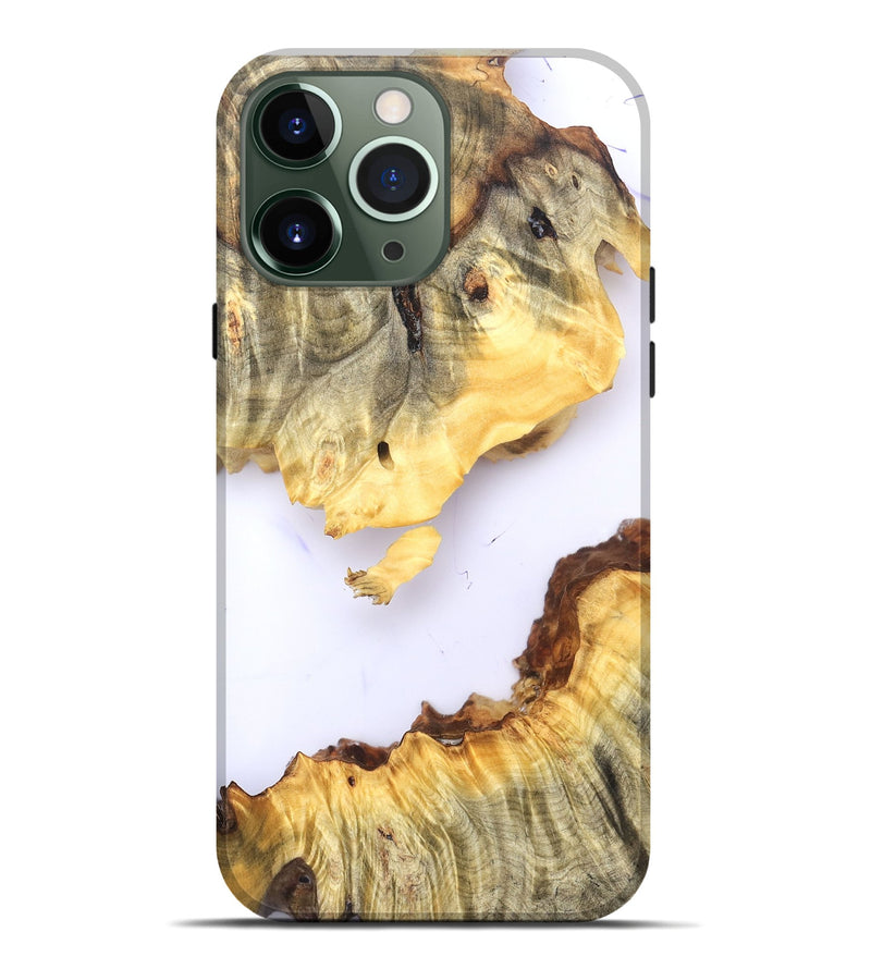 iPhone 13 Pro Max Wood Live Edge Phone Case - Alexys (Clear, 825703)