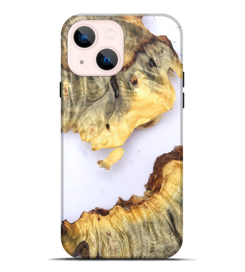 iPhone 14 Plus Wood Live Edge Phone Case - Alexys (Clear, 825703)