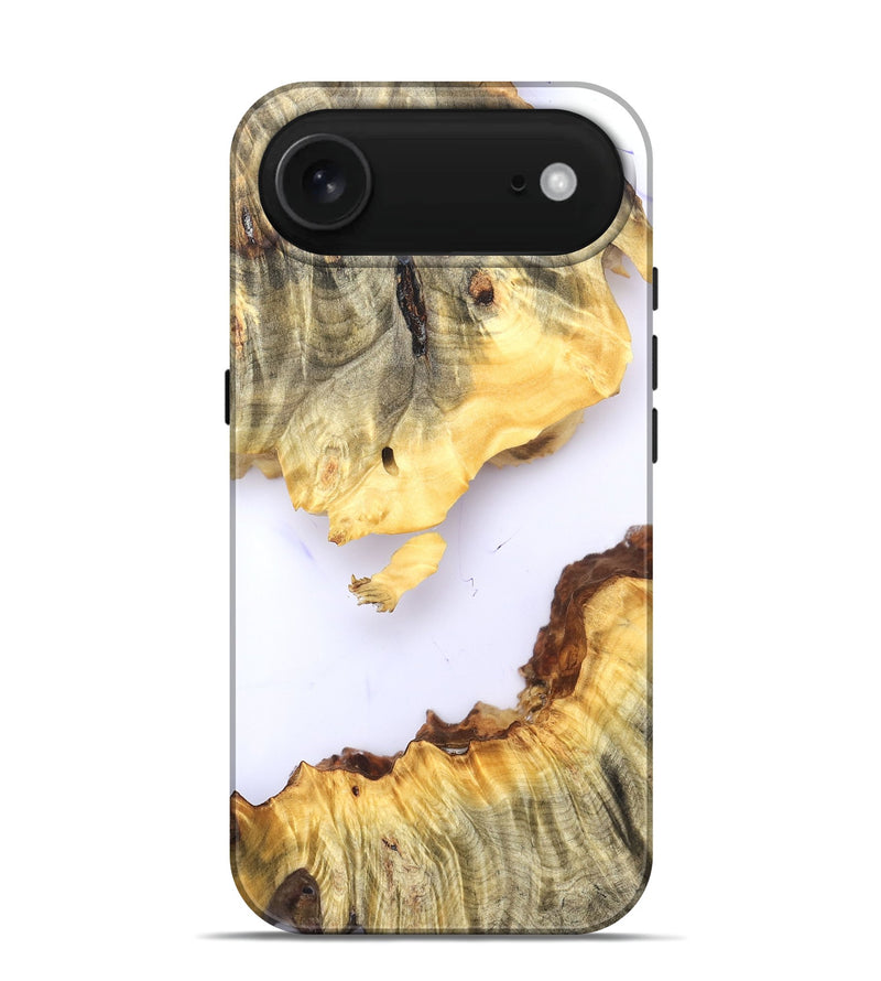 iPhone 17 Air Wood Live Edge Phone Case - Alexys (Clear, 825703)
