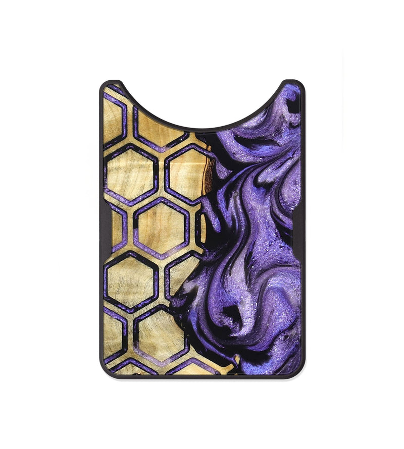 Alloy Wood Wallet - Ione (Pattern, 825709)