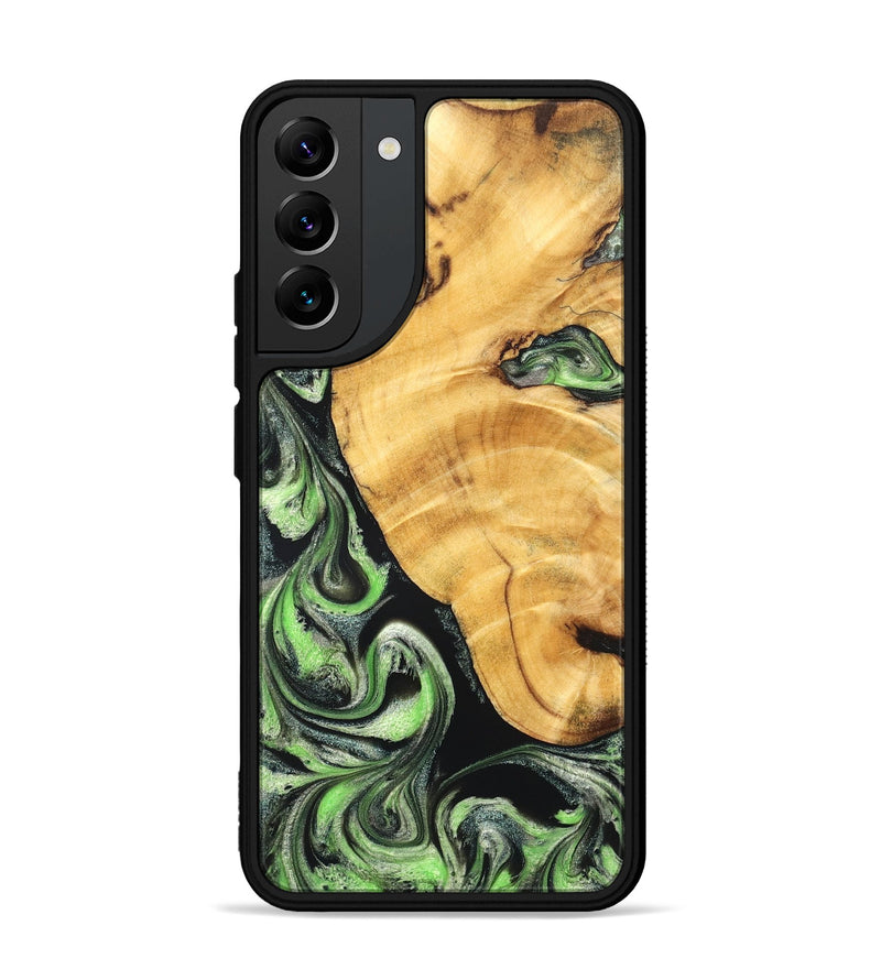Galaxy S22 Plus Wood Phone Case - Jaylynn (Green, 825717)