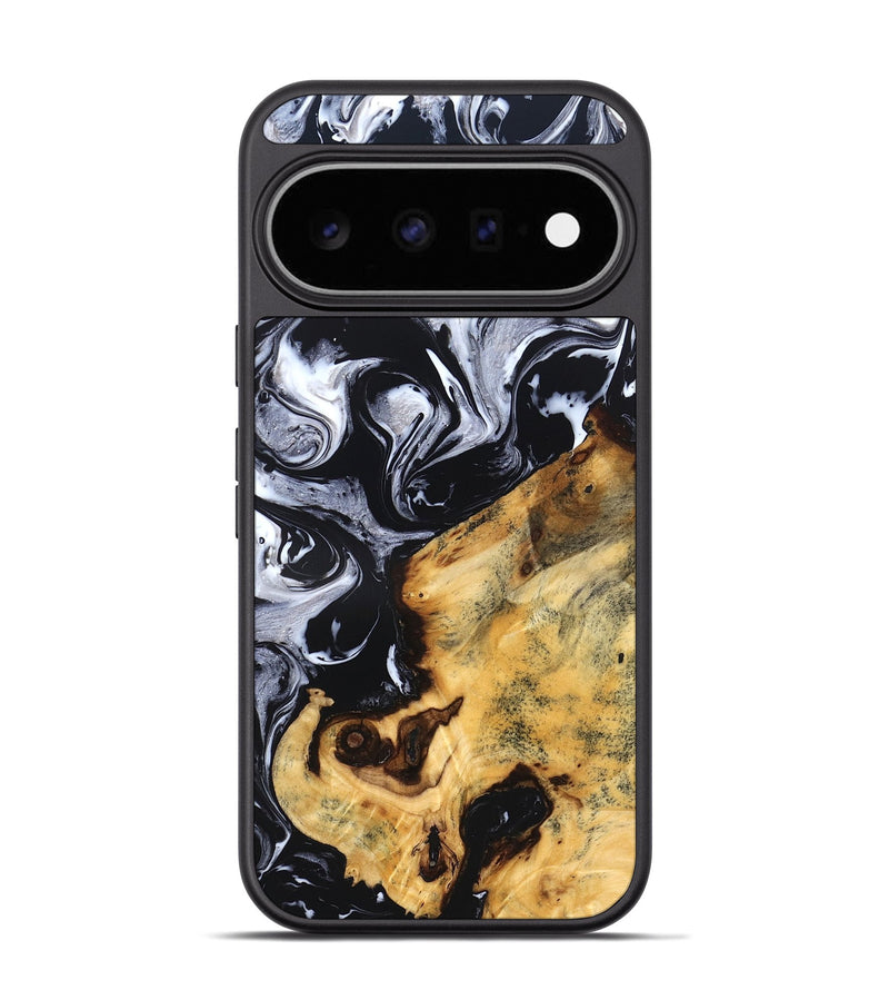 Pixel 11 Pro Wood Phone Case - Adrien (Black & White, 825772)