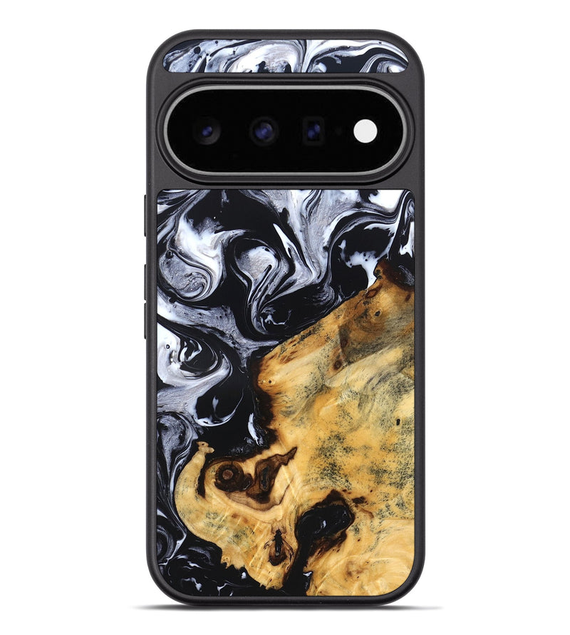 Pixel 11 Pro XL Wood Phone Case - Adrien (Black & White, 825772)