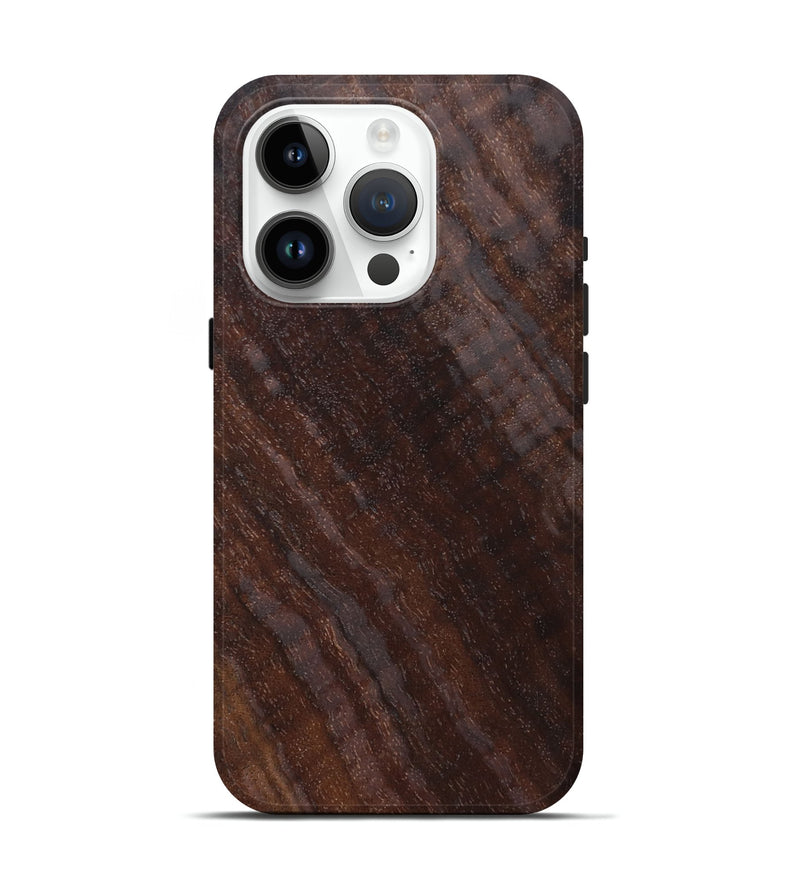 iPhone 15 Pro Wood Live Edge Phone Case - Verona (Solid Wood, 825852)
