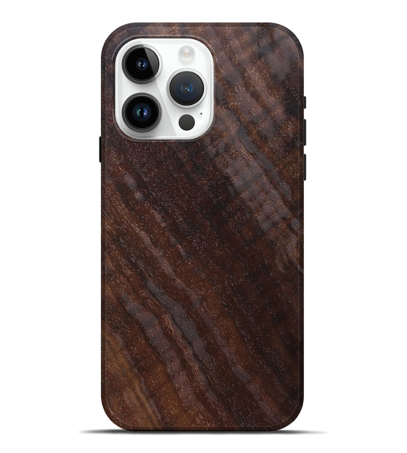 iPhone 15 Pro Max Wood Live Edge Phone Case - Verona (Solid Wood, 825852)