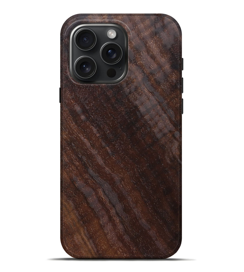 iPhone 16 Pro Max Wood Live Edge Phone Case - Verona (Solid Wood, 825852)