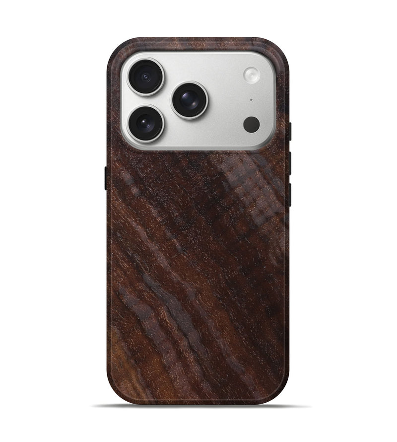 iPhone 17 Pro Wood Live Edge Phone Case - Verona (Solid Wood, 825852)