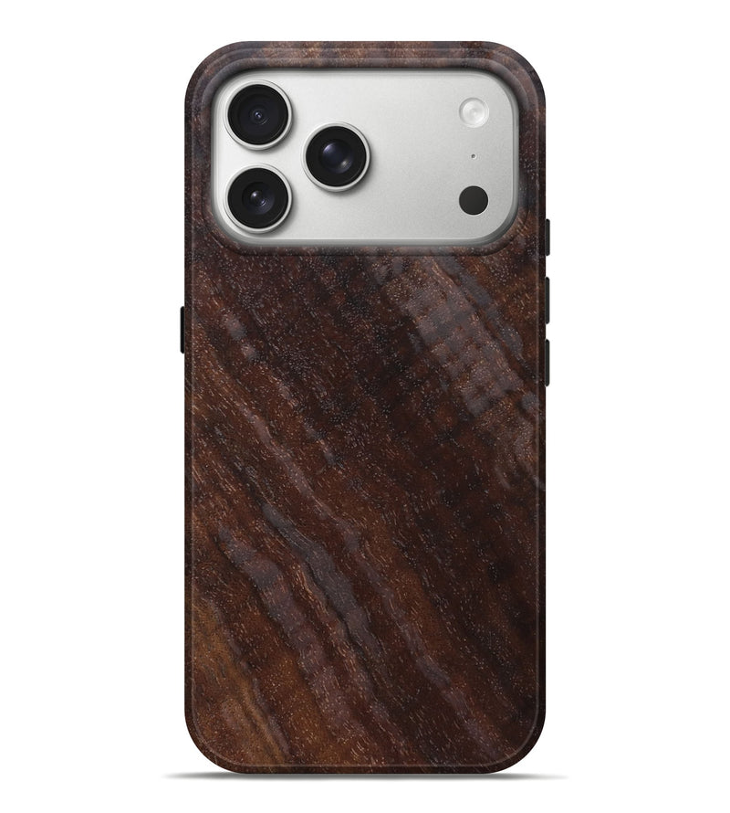iPhone 17 Pro Max Wood Live Edge Phone Case - Verona (Solid Wood, 825852)