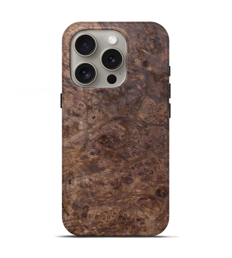 iPhone 16 Pro Wood Live Edge Phone Case - Harmony (Solid Wood, 825853)