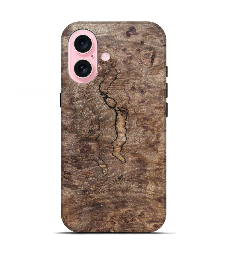 iPhone 17 Wood Live Edge Phone Case - Luisa (Solid Wood, 825854)