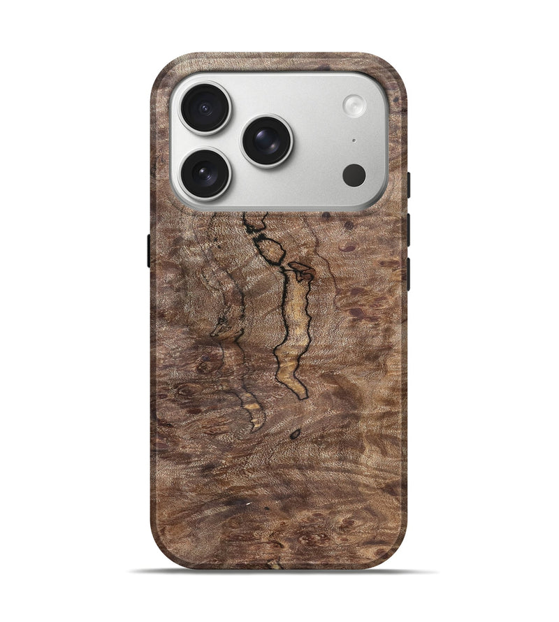 iPhone 17 Pro Wood Live Edge Phone Case - Luisa (Solid Wood, 825854)