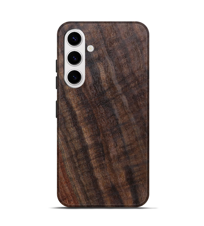 Galaxy S25 Wood Live Edge Phone Case - Jasmine (Solid Wood, 825855)