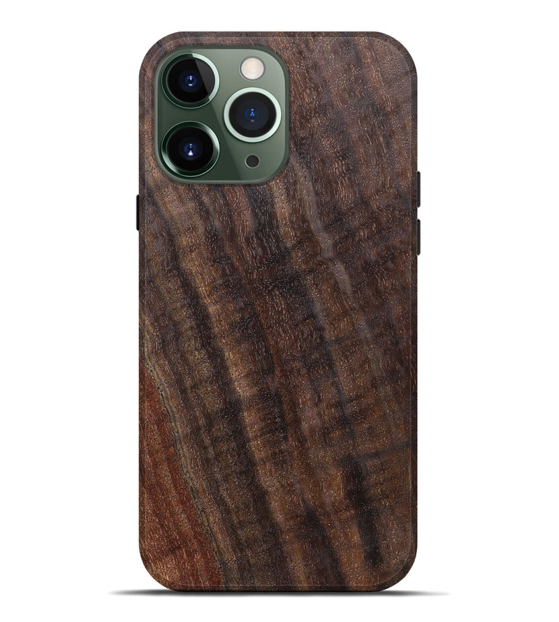 iPhone 13 Pro Max Wood Live Edge Phone Case - Jasmine (Solid Wood, 825855)