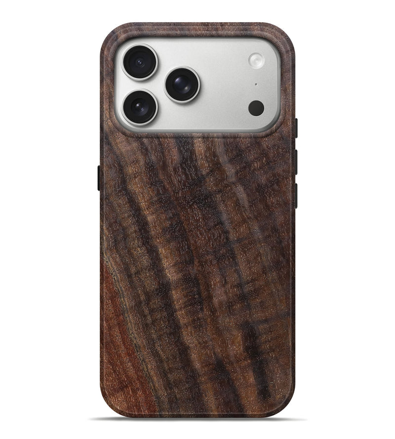iPhone 17 Pro Max Wood Live Edge Phone Case - Jasmine (Solid Wood, 825855)