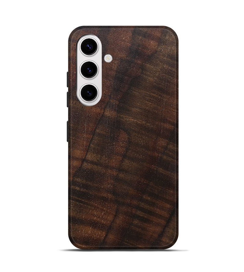 Galaxy S25 Wood Live Edge Phone Case - Thalia (Solid Wood, 825856)