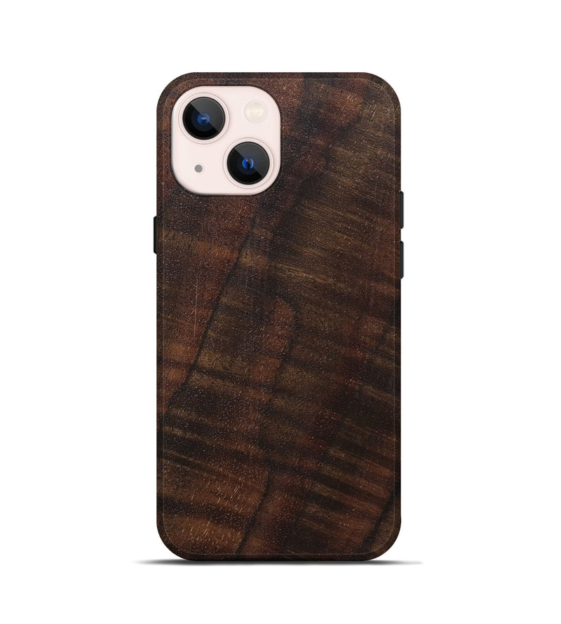 iPhone 13 mini Wood Live Edge Phone Case - Thalia (Solid Wood, 825856)